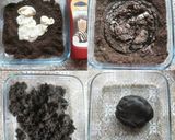 A picture of step 2 of Oreo chocolate Laddoo for Ganesh.