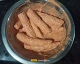 A picture of step 4 of Baby Corn Tikka.