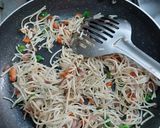 A picture of step 2 of Chinese Fried Rice.
