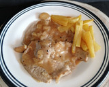 Foto del paso 5 de la receta: Filetes de cabeza de lomo al ajillo