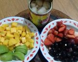 Foto langkah ke 1 dari resep Puding Sutra Buah.