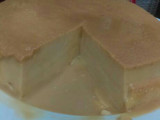 Flan de dulce de leche