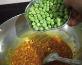 A picture of step 4 of Keema Gobhi.