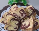 Foto langkah ke 9 dari resep Marmer Cake Pak Sahak 6 Telur.