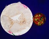 A picture of step 6 of Neer Dosa.