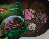 Foto langkah ke 2 dari resep Macaroni saus Bolognese.