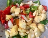 Hình bước làm 9 của món Sườn non xào chua ngọt