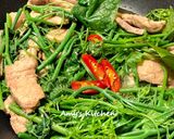 龍鬚菜炒肉 / 家常菜的食譜步驟4照片