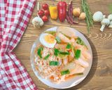 Hình bước làm 4 của món Bánh gạo sốt cay Hàn Quốc tokbokki