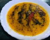 A picture of step 2 of Khatti moong masoor ki daal.