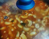 A picture of step 5 of Raw Cashew Curry.