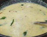 A picture of step 4 of Bhaidku in buttermilk (sesame).