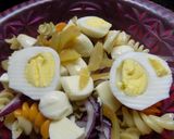 Foto del paso 9 de la receta: Fideos tricolor en ensalada con texturas y sabores varios