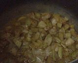 A picture of step 1 of Shahi lauki.