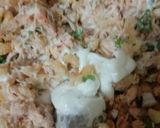 A picture of step 2 of Chicken & potatoes filled Sandwich 🥪.