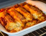 Une image de l'étape 3 de 💚 Quenelles gratinées à la sauce tomate et à la mozzarella.