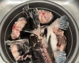 A picture of step 1 of Catfish Pepper Soup.