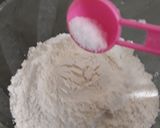 A picture of step 2 of Foccaccia bread.