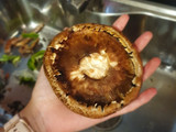 Pizza de champiñones portobello keto