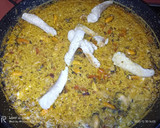 Foto del paso 3 de la receta: Arroz de pulpo 🐙 y rape