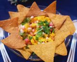 A picture of step 5 of Gluten free Jowar Nachos.