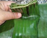 Foto langkah ke 9 dari resep Nasi Bakar Cumi Asin Kemangi a la Yoiko's.