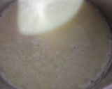A picture of step 2 of Kesari kalakand.