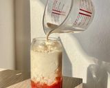 รูปขั้นตอนการทำที่ 5 ของ นมสตรอว์เบอร์รี่ ✨🍓🥛 After Valentine’s Day ~