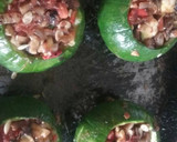 Foto del paso 5 de la receta: Zapallitos rellenos con verduras