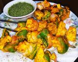 Paneer tikka barbeque recipe step 16 photo