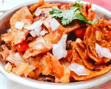 A picture of step 10 of Chilli chapati.