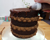 Foto del paso 22 de la receta: Tarta de Chocolate y marshmallows para Frida Khalo!!!