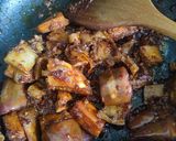 Gambar langkah 4 resipi Sambal Kering Sotong Tin dan Terung.