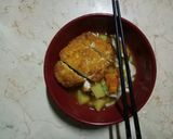 Foto langkah ke 5 dari resep Udon Curry chicken katsu.