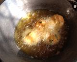 A picture of step 6 of Sweet corn vada.