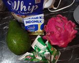 Foto langkah ke 1 dari resep Es Krim Alpukat Naga (week48).