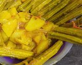 सहजन आलू (sahjan aloo recipe in Hindi) रेसिपी चरण 3 फोटो