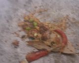 A picture of step 5 of Cholar dal.
