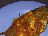 Mujair bumbu merah simple