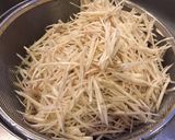 A picture of step 8 of Very easy and simple Kinpira Gobo (Burdock) & Carrot, Gluten Free.