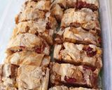 Gazdagon 🍎🍐🍒 fahéjas gyümölcsös házilag rétes (🍐 körte alma 🍎 cseresznye 🍒) recept fázis 9 fotója