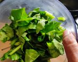 A picture of step 1 of Palak Uttapam.