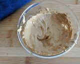 A picture of step 5 of Coffee cake mousse with yakult and honey glaze.