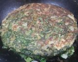 Foto del paso 5 de la receta: Tortilla de espinaca rápida