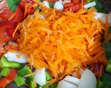 Foto del paso 2 de la receta: Salteadito de fideos con verduras 🥕🍅🍜