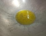 A picture of step 2 of Beet moong cruncy ball.