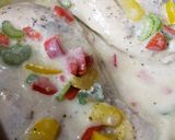 A picture of step 6 of Creamy Tuscan chicken.