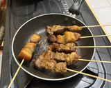 Foto langkah ke 4 dari resep Sate babi manis🍢🍢🍢.