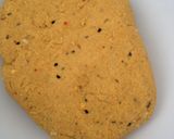 A picture of step 2 of Moong dal Twisties.