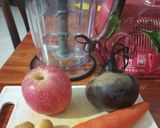 Foto langkah ke 1 dari resep Jus Buah BitApAR (Bit Apple Jahe Wortel).